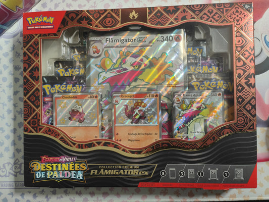 Destinées de Paldea: Flâmigator ex Premium Collection