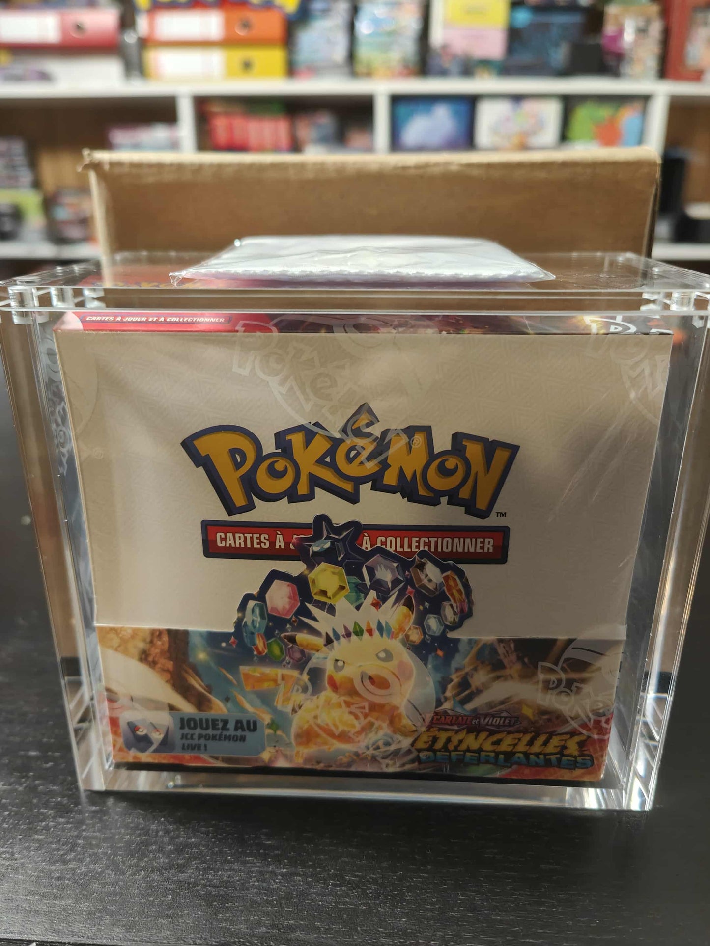 🛡️ Protection Acrylique Anti-UV – Pour Display Pokémon 36 boosters