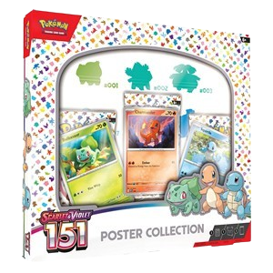 📦 Coffret Pokémon 151 – Poster Collection (Anglais)