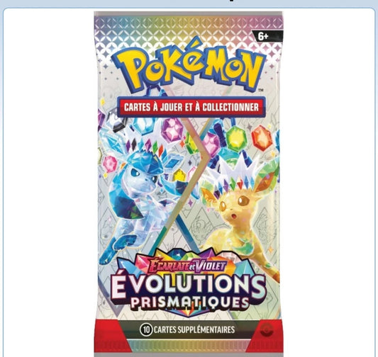 Booster Pokémon Évolutions Prismatiques – Écarlate et Violet [EV8.5]